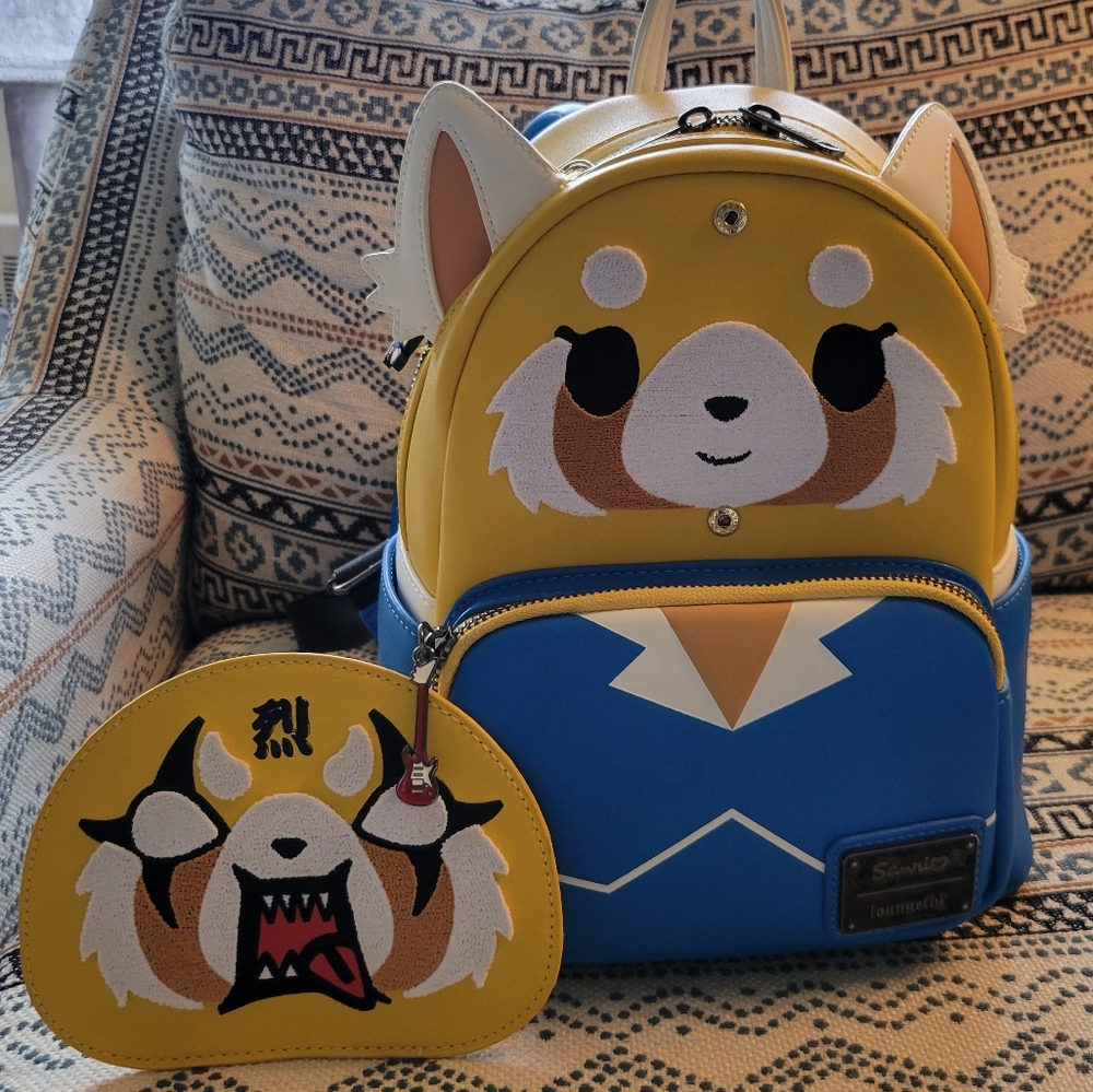 Aggretsuko Loungefly Backpack